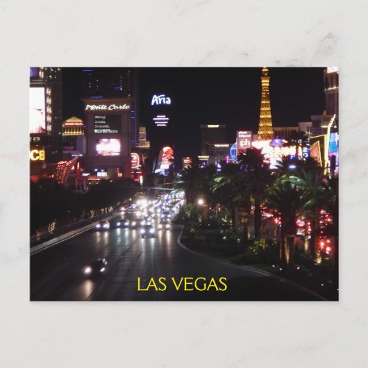 LAS VEGAS STRIP #4 POSTKARTE (Vorderseite)