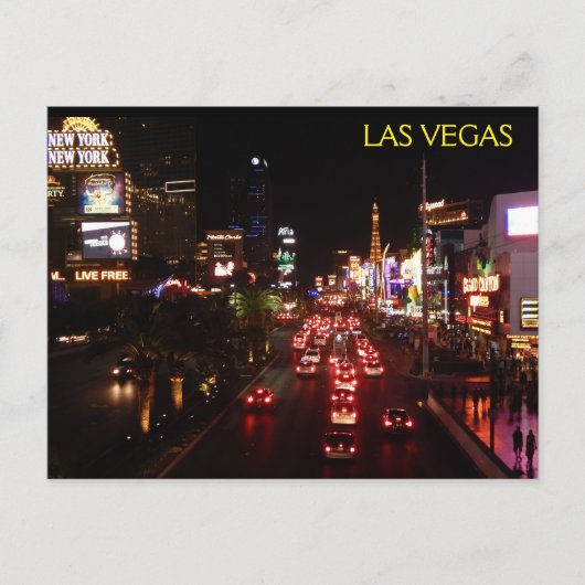 LAS VEGAS STRIP #5 POSTKARTE (Vorderseite)