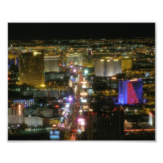 Las Vegas Strip 8x10 Fotodruck (Vorne)