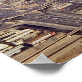 Las Vegas Strip Aerial 2007 Foto Poster (Ecke)