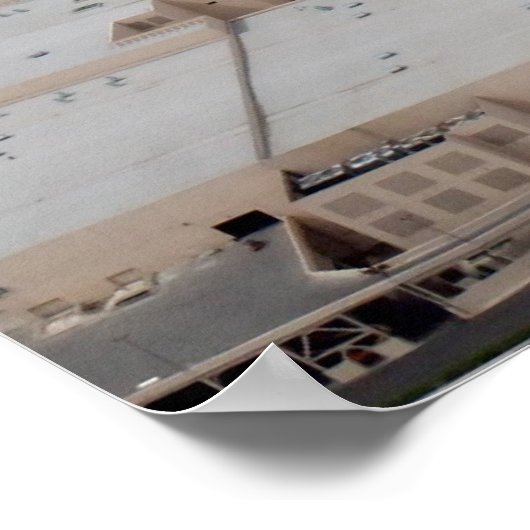 Las Vegas Strip Aerial View 2009 Poster (Ecke)