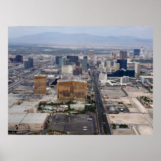 Las Vegas Strip Aerial View 2009 Poster (Vorne)