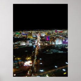 Las Vegas Strip Aerial View Poster drucken