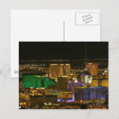 Las Vegas Strip Aerial View Postkarten (Vorne/Hinten)