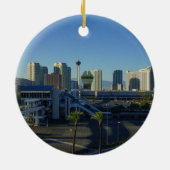 Las Vegas Strip Ahead Keramikornament (Hinten)