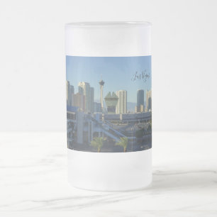 Las Vegas Strip Ahead Mattierte Tasse