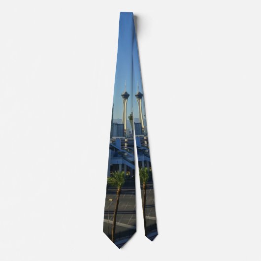 Las Vegas Strip Ahead Neck Krawatte (Vorderseite)