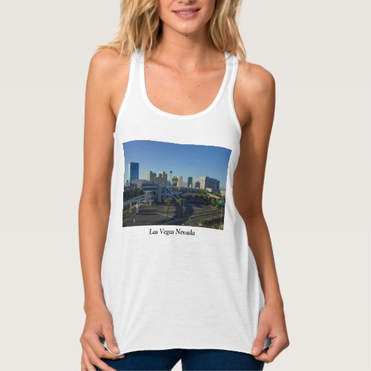 Las Vegas Strip Ahead Tank Top (Vorderseite)