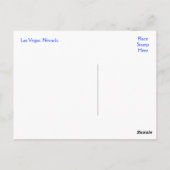 Las Vegas Strip Casinos, Nevada Postkarte (Rückseite)