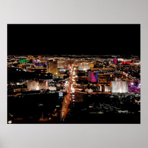 Las Vegas Strip Foto Poster Print