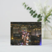 Las Vegas Strip Foto Postkarten (Stehend Vorderseite)