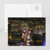 Las Vegas Strip Foto Postkarten (Vorne/Hinten)