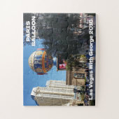 Las Vegas Strip Heißluftballon | Demenz Puzzle (Vertikal)