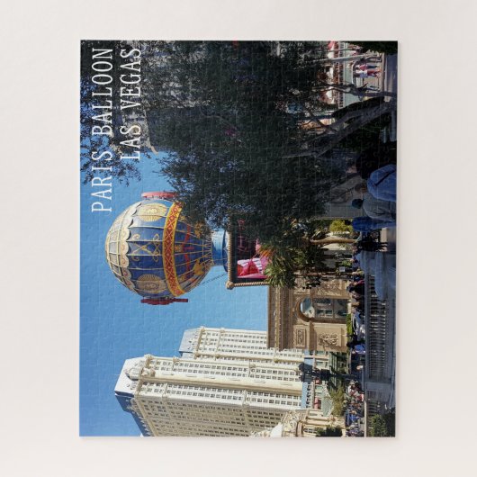 Las Vegas Strip Heißluftballon Puzzle (Vertikal)