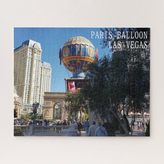 Las Vegas Strip Heißluftballon Puzzle (Horizontal)