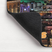 Las Vegas Strip in der Nacht Mousepad (Ecke)