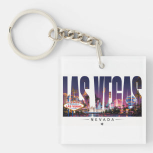 🎰 Las Vegas Strip Lights 🎰 Schlüsselanhänger