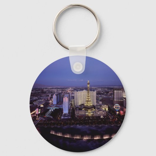 Las Vegas Strip Luftseilbahn Casino Schlüsselanhänger (Vorderseite)