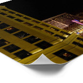 Las Vegas Strip nevada panorama Poster (Ecke)