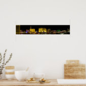 Las Vegas Strip nevada panorama Poster (Küche)