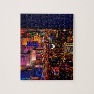 Las Vegas Strip Night Vacation Puzzle