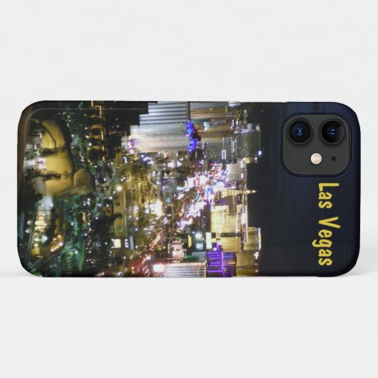 Las Vegas Strip Night View Case-Mate iPhone Hülle (Rückseite (Horizontal))