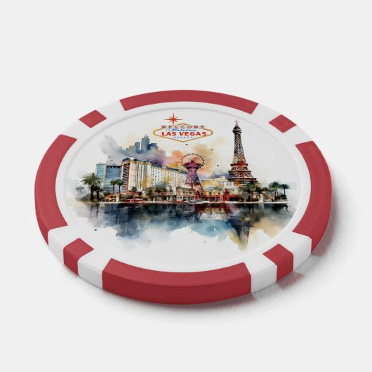 Las Vegas Strip Pokerchips (Einzeln)