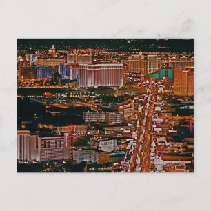 Las Vegas Strip Post Card Postkarte