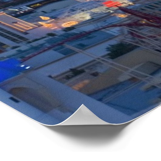 Las Vegas Strip Poster (Ecke)