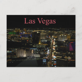 Las Vegas strip Postkarte