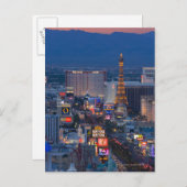 Las Vegas Strip Postkarte (Vorne/Hinten)