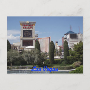 Las Vegas Strip Postkarte. Postkarte
