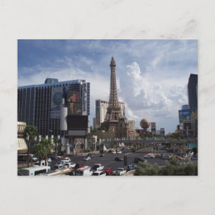 Las Vegas Strip Postkarte. Postkarte