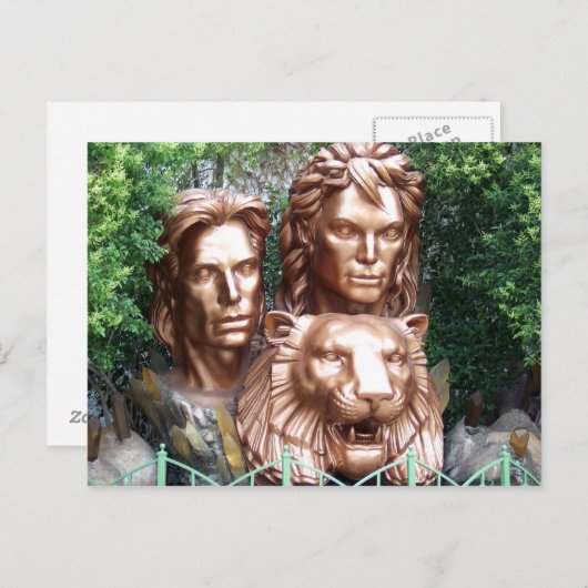 Las Vegas Strip Sights Postkarte (Vorne/Hinten)