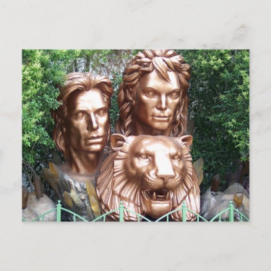 Las Vegas Strip Sights Postkarte (Vorderseite)