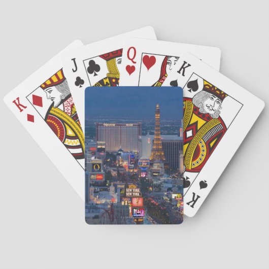 Las Vegas Strip Spielkarten (Rückseite)