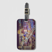 Las Vegas strip stylisiert Gepäckanhänger (Vorderseite Vertikal)
