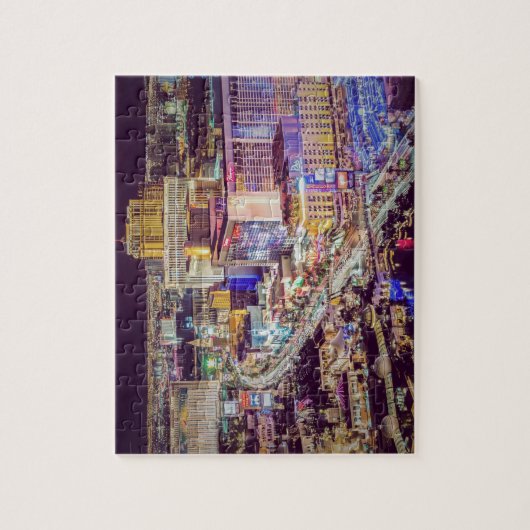 Las Vegas strip stylisiert Puzzle (Vertikal)