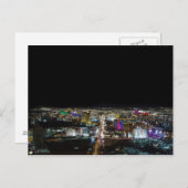 Las Vegas Strip Wide Angle View Postkarten (Vorne/Hinten)