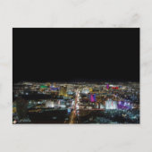Las Vegas Strip Wide Angle View Postkarten (Vorderseite)