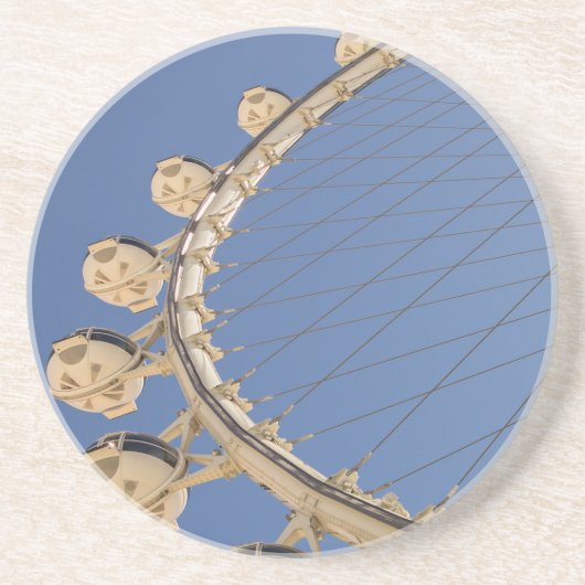 Las Vegas Style Stone Square Getränkeuntersetzer (Vorne)