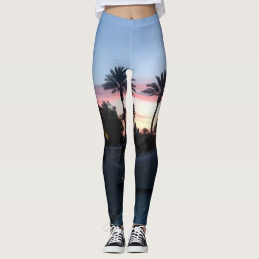 Las Vegas Sunset Leggings von HAS Jewels (Vorderseite)