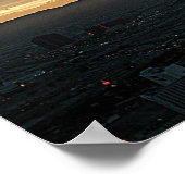 Las Vegas Sunset Poster (Ecke)
