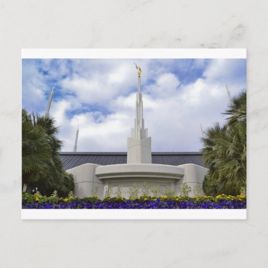 Las Vegas Temple Postkarte (Vorderseite)