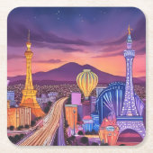 Las Vegas Theme Untersetzer (Vorderseite)