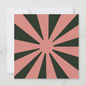 Las Vegas Themed Wedding Save the Date Einladung (Rückseite)