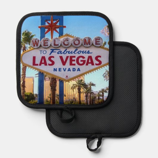 Las Vegas Topflappen (Vorderseite/Rückseite)