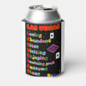 Las Vegas Tourist Akronym Can Cooler Dosenkühler (Kanne Rückseite)