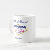 Las Vegas Trauzeugin Tasse (Vorderseite Links)