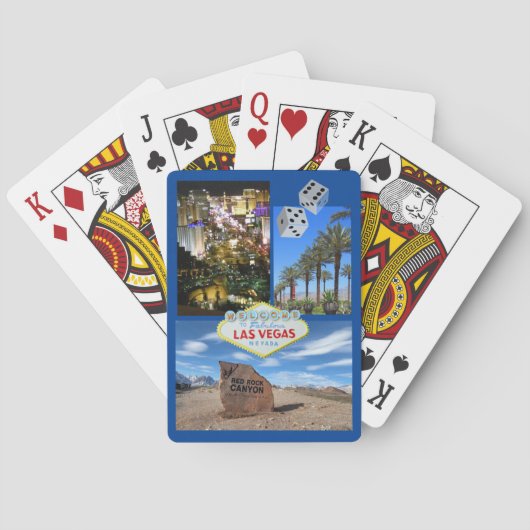 Las Vegas Travel Spielkarten (Rückseite)